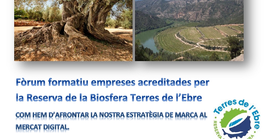 7 Frum formativo empresas acreditadas por la Reserva de la Biosfera Terres de lEbre