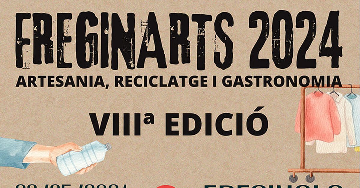 Freginarts 2024. Artesania, reciclatge i gastronomia