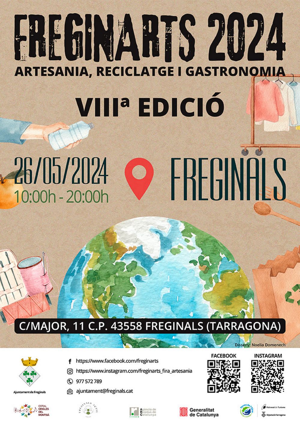 Freginarts 2024. Artesania, reciclatge i gastronomia