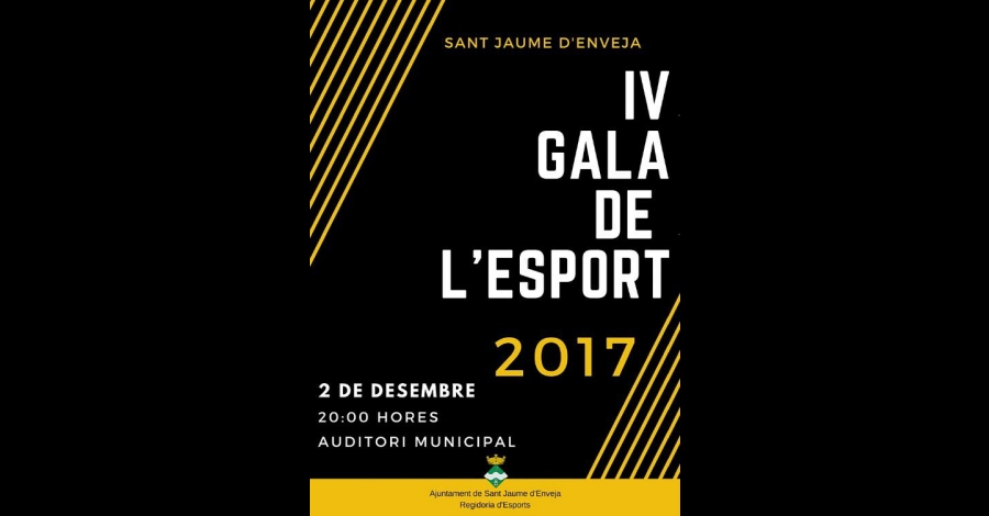 IV Gala de lEsport 2017