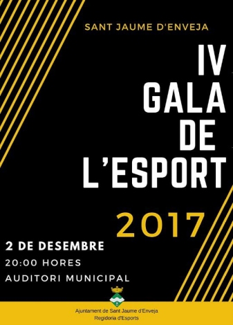 IV Gala de lEsport 2017