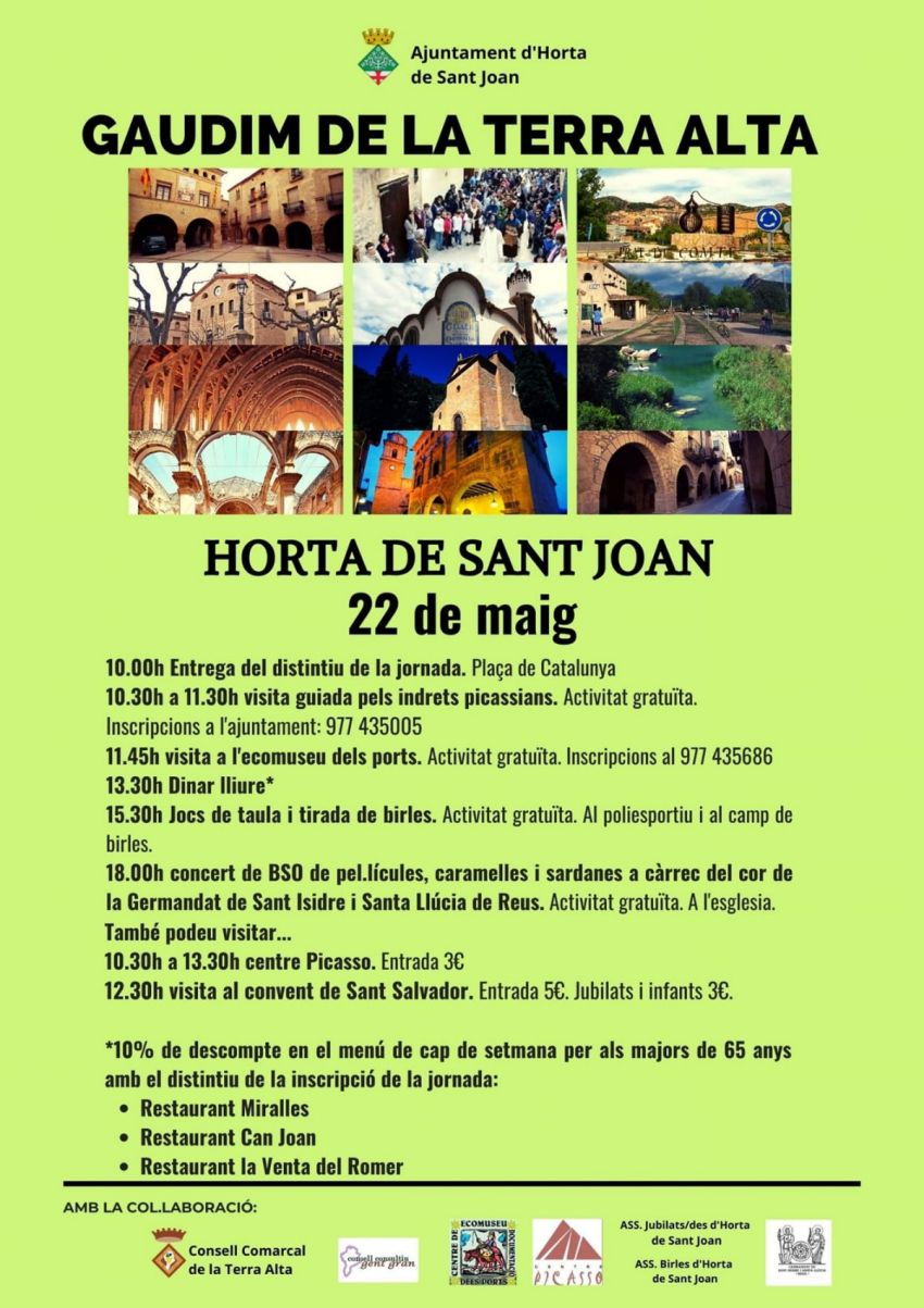 Gaudim de la Terra Alta: Horta de Sant Joan