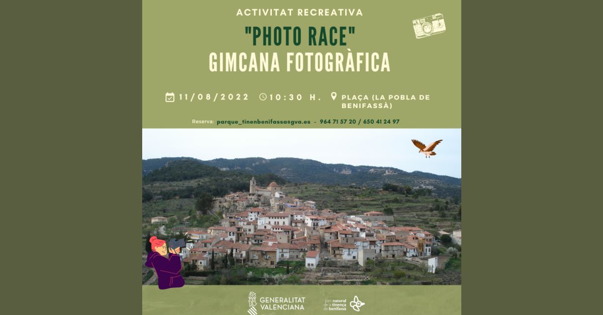 Gimcama fotogrfica familiar Photo Race