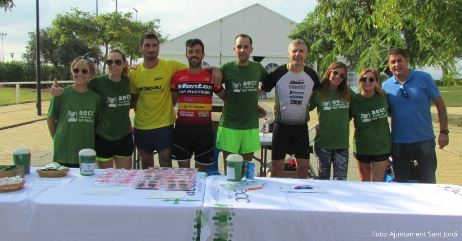 Gran afluncia en la cursa solidria contra el cncer de Sant Jordi | EbreActiu.cat, revista digital d’oci actiu | Terres de l’Ebre ...