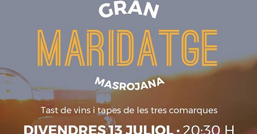 Gran maridatge vins i tapes Ribera dEbre, Terra Alta i Priorat