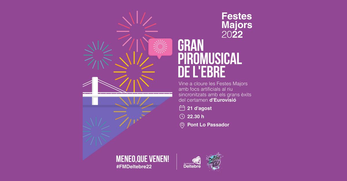 Gran piromusical de les Terres de lEbre