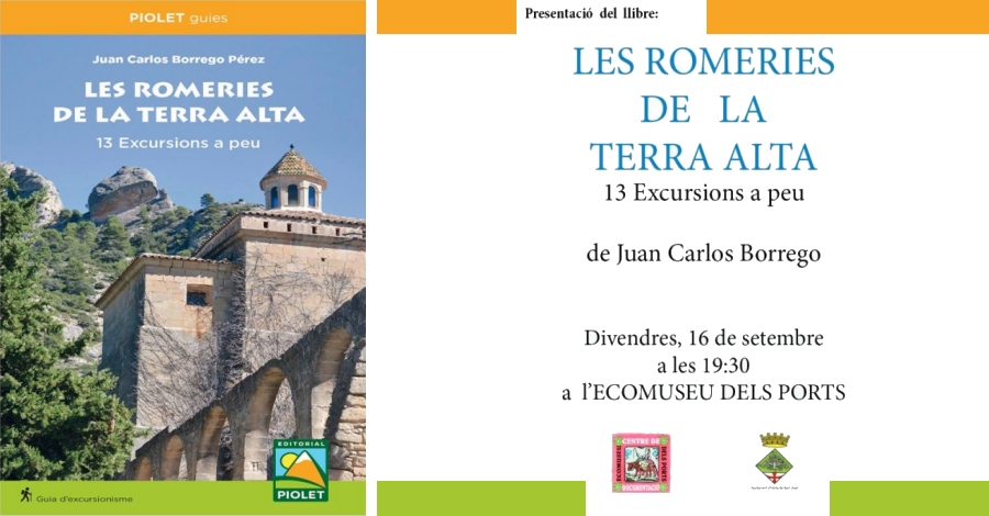 Presentaci de la guia excursionista Les Romeries de la Terra Alta