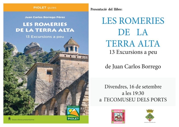 Presentaci de la guia excursionista Les Romeries de la Terra Alta