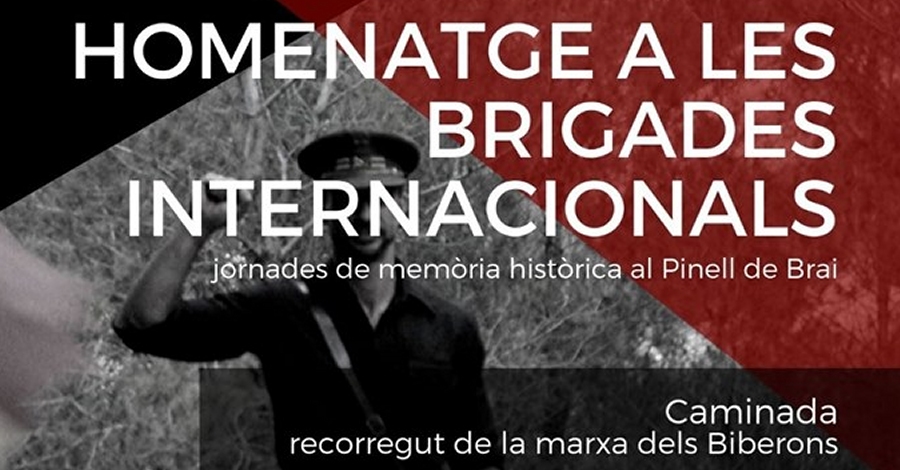 Caminata Homenaje a les Brigadas Internacionales