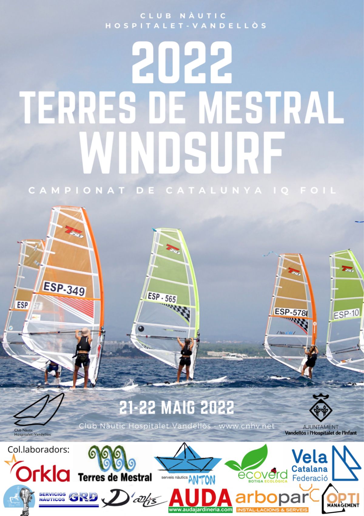 Segona regata del circuit de windsurf  Terres de Mestral