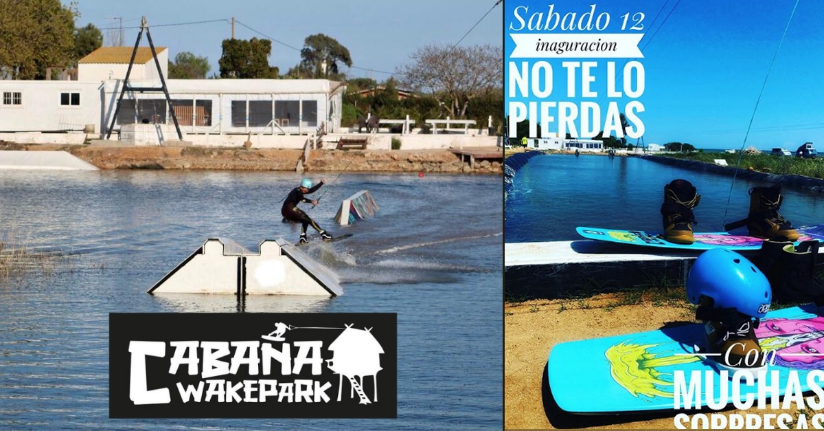 Inauguracin de las instalaciones de la Cabaa Wakepark