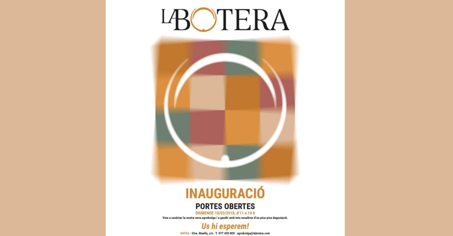 Inauguracin bodega La Botera. Puertas abiertas