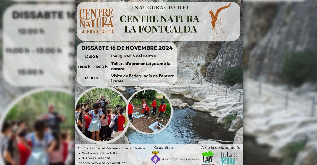 Inauguracin Centre de Natura La Fontcalda