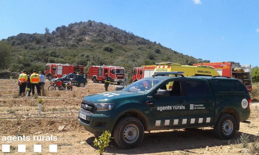 Un incendi crema 1,5 Ha al Montsianell (Amposta) | EbreActiu.cat, revista digital d’oci actiu | Terres de l’Ebre ...