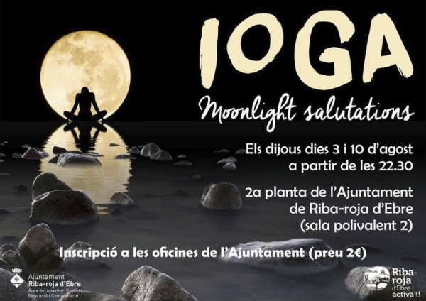 Ioga nocturn a Riba-roja d’Ebre