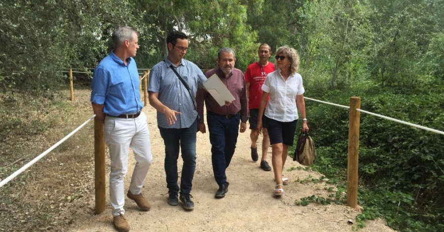 Habilitat un nou itinerari adaptat als Ullals de Baltasar, al Parc Natural del Delta de l’Ebre | EbreActiu.cat, revista digital d’oci actiu | Terres de l’Ebre ...