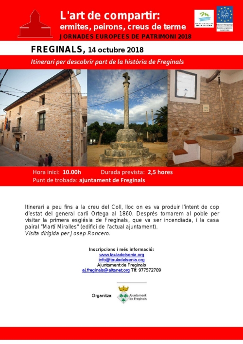 Itinerari per descobrir part de la histria de Freginals