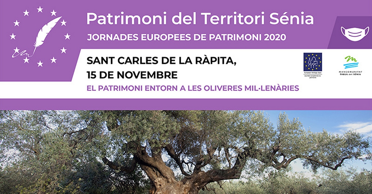 El patrimoni entorn a les oliveres millenries #JEP2020 [AJORNADA]