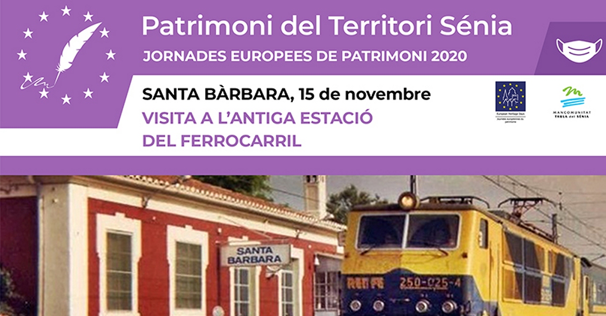 Visita a la antigua estacin de ferrocarril de Santa Brbara #JEP2020 [APLAZADA]