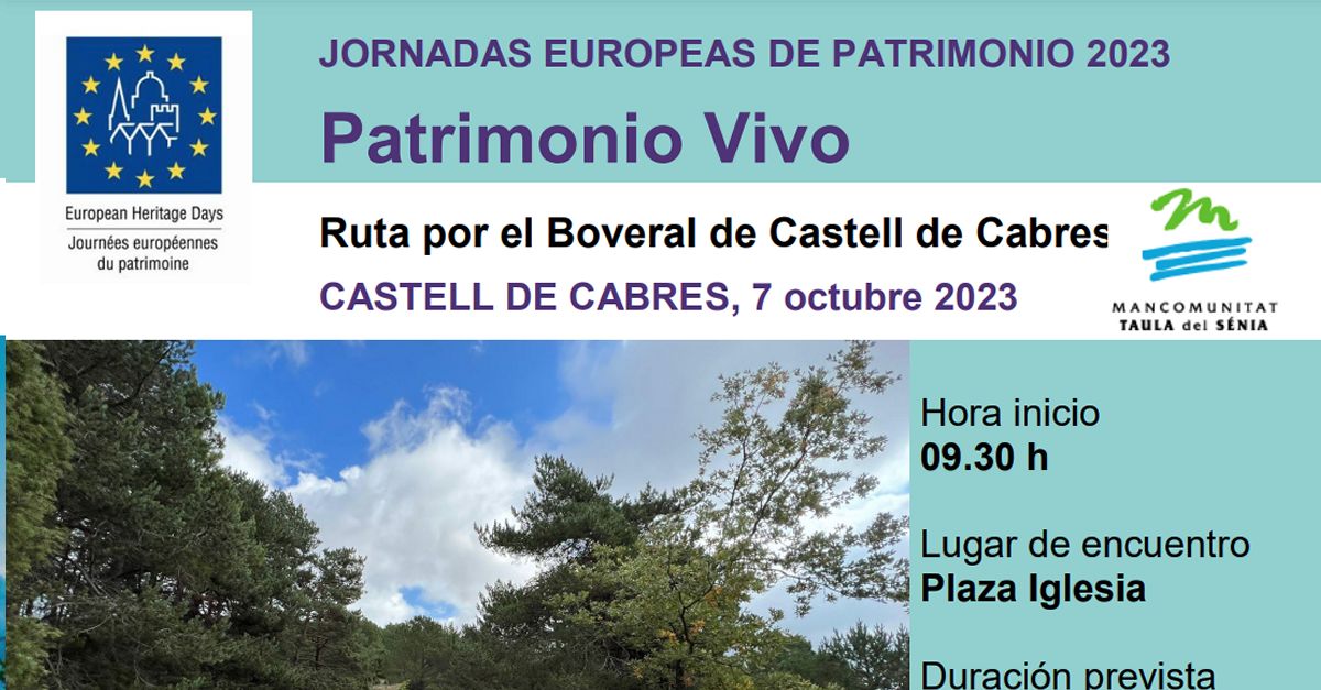 JEP23 Ruta pel Boveral de Castell de Cabres