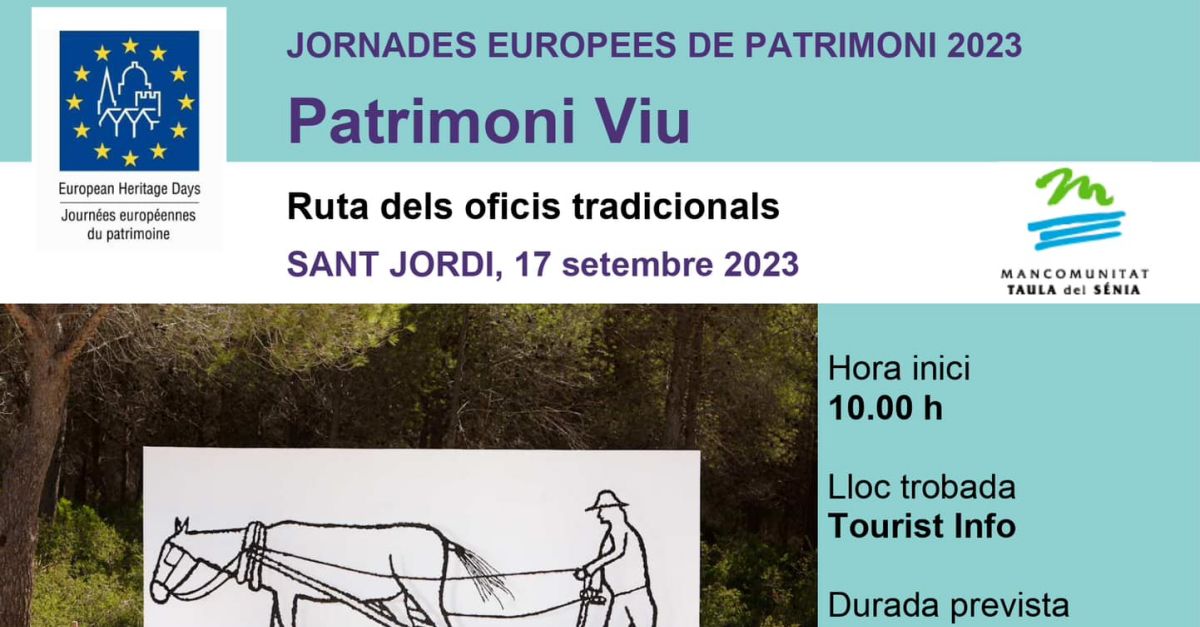 JEP23 Ruta dels oficis tradicionals