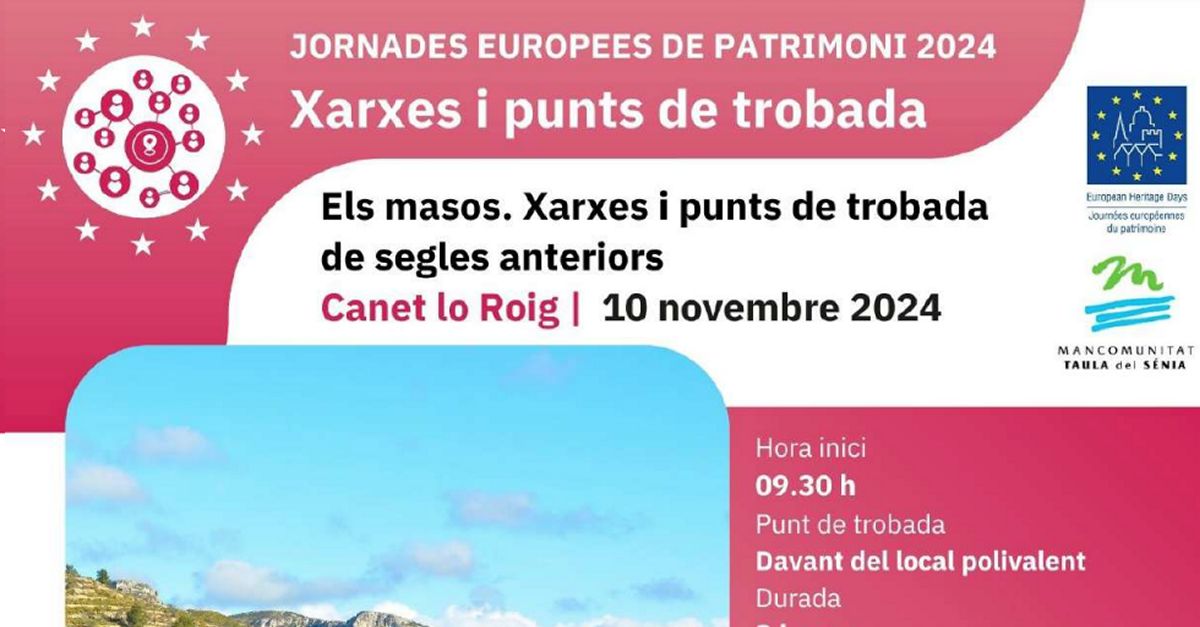 JEP24: Els masos. Xarxes i punts de trobada de segles anteriors