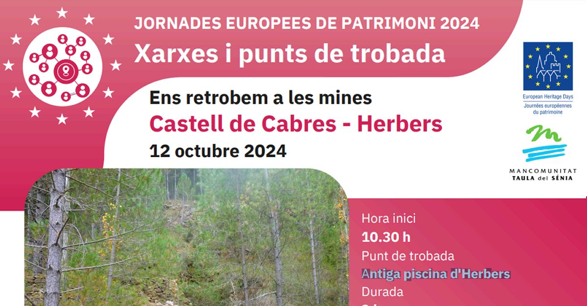 JEP24: Ens retrobem a les mines Castell de Cabres - Herbers 