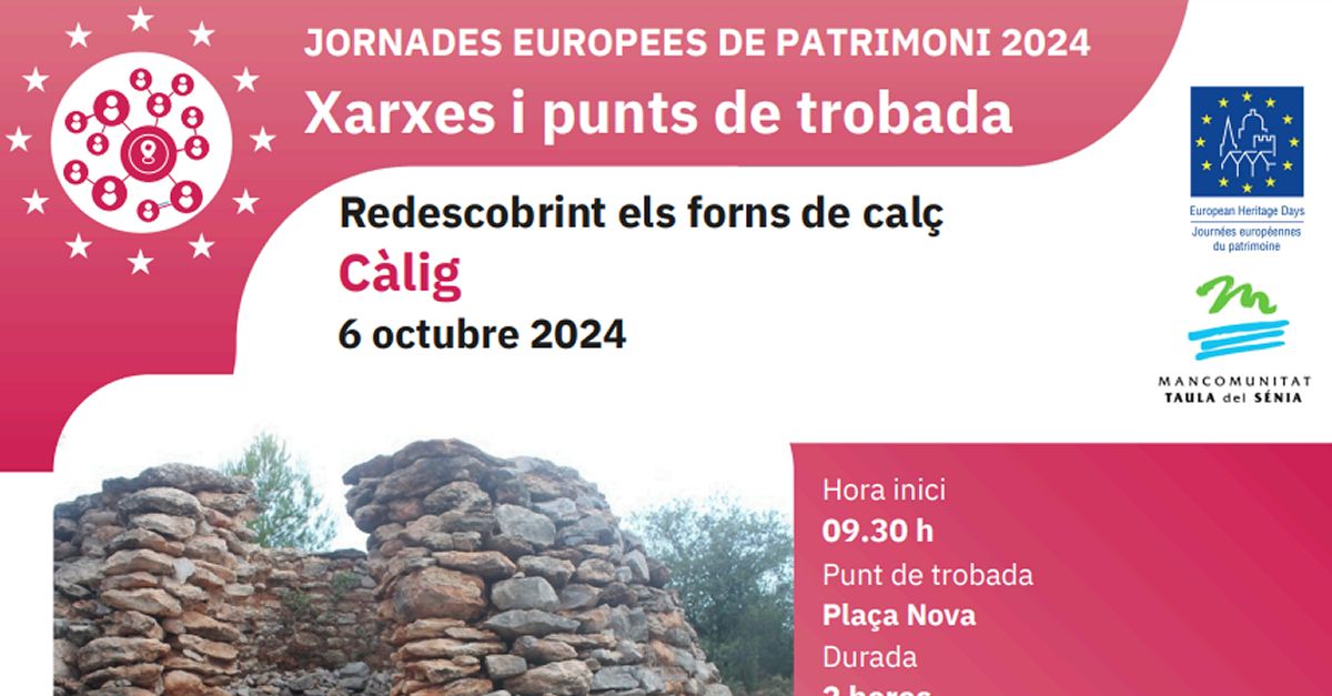 JEP24: Redescobrint els forns de cal