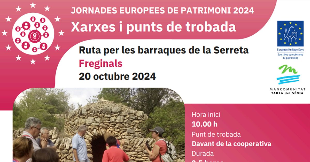 JEP24: Ruta por las barracas de la Serreta