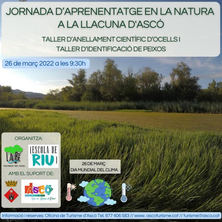 Jornada daprenentatge en la natura a la llacuna dAsc