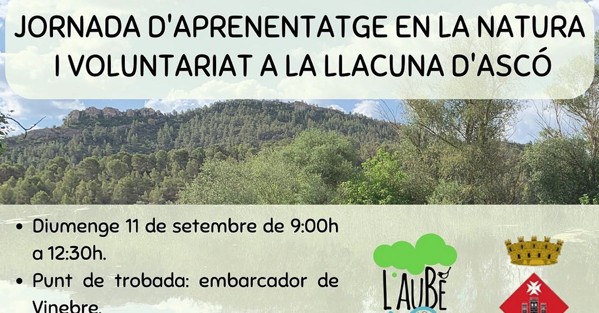 Jornada de aprendizaje en la naturaleza y voluntariado en la laguna de Asc