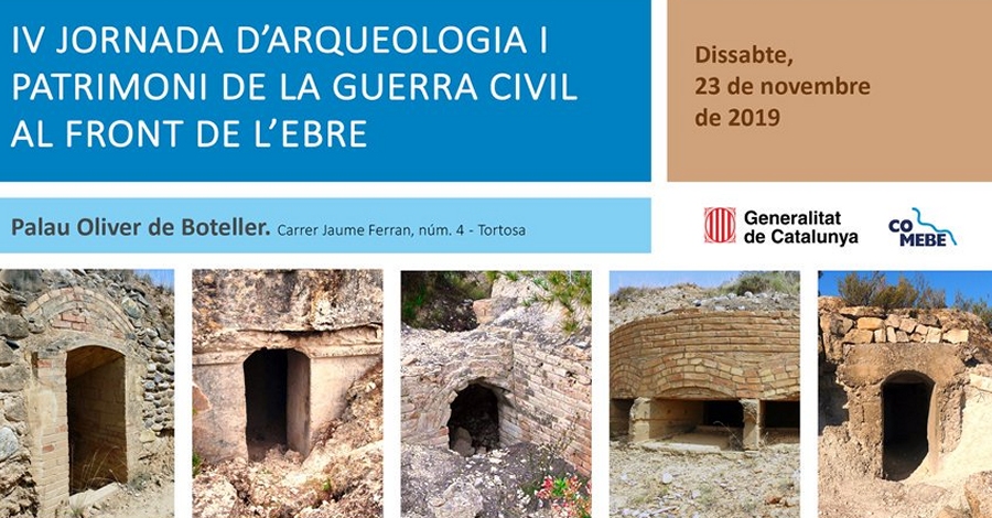 IV Jornada darqueologia i patrimoni de la Guerra Civil al Front de lEbre