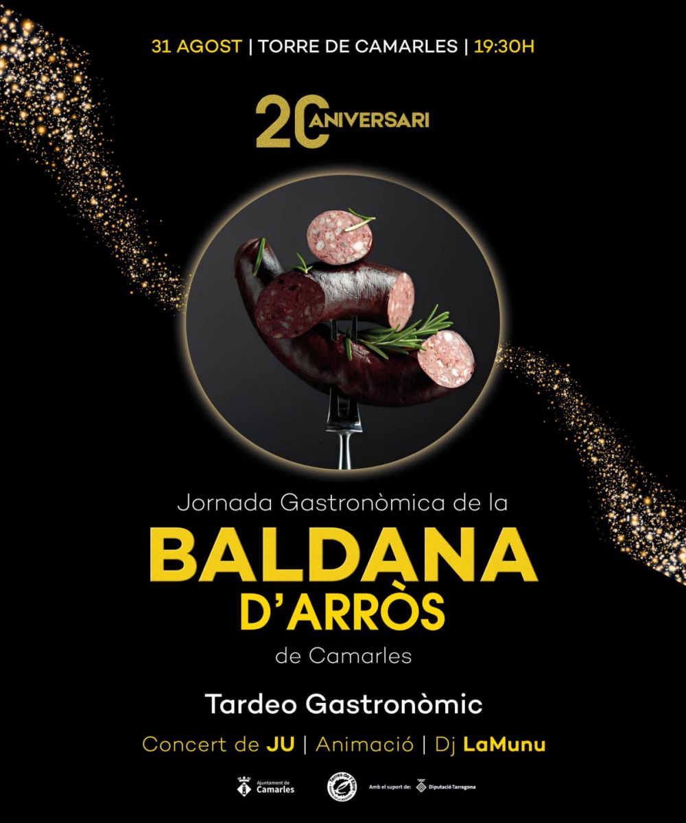 20a Jornada Gastronmica de la Baldana dArrs de Camarles