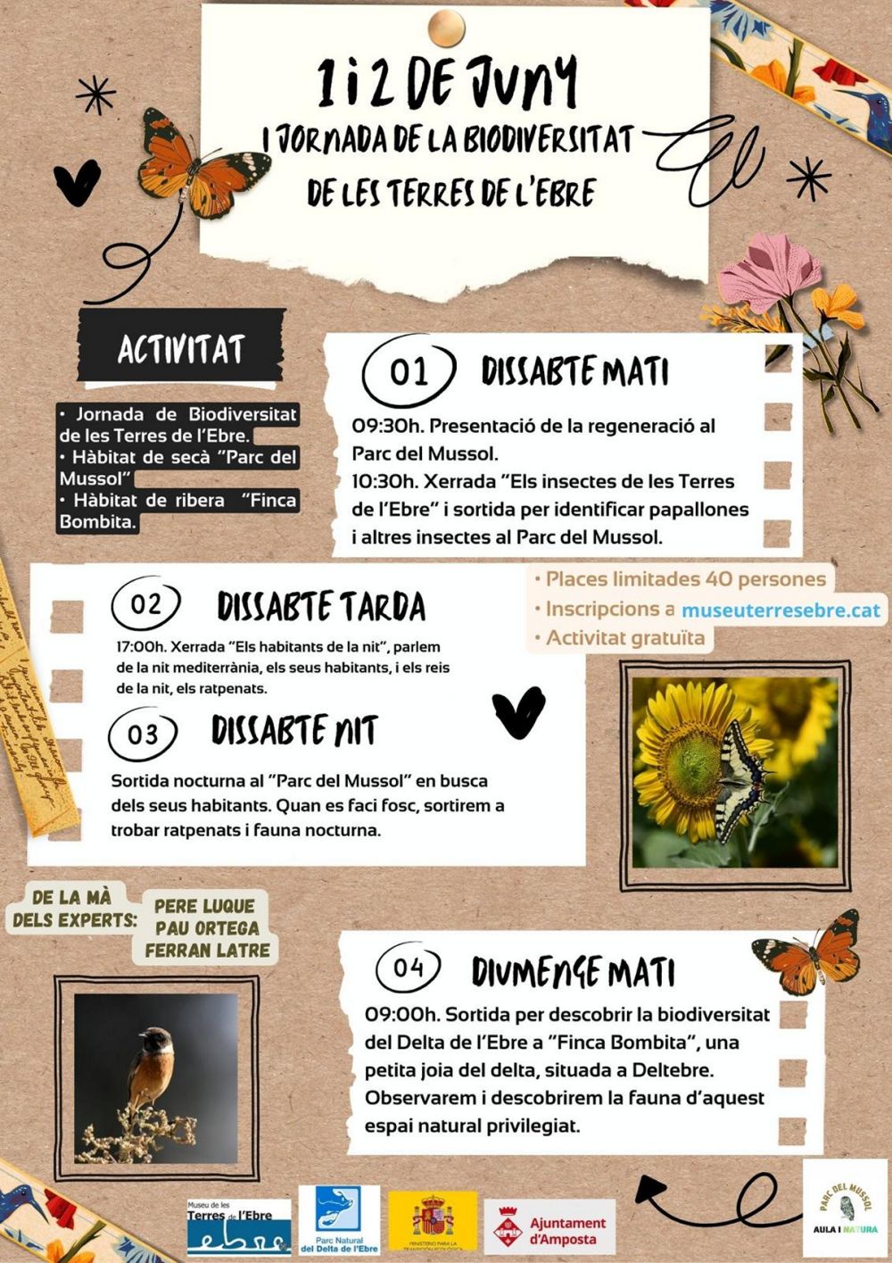 I Jornada de la Biodiversitat de les Terres de lEbre