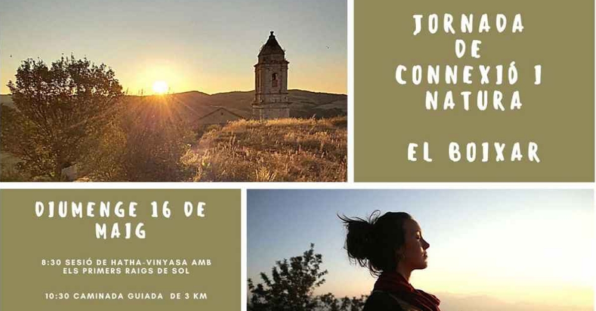 Actividad de naturaleza, yoga, senderismo y viaje sonoro