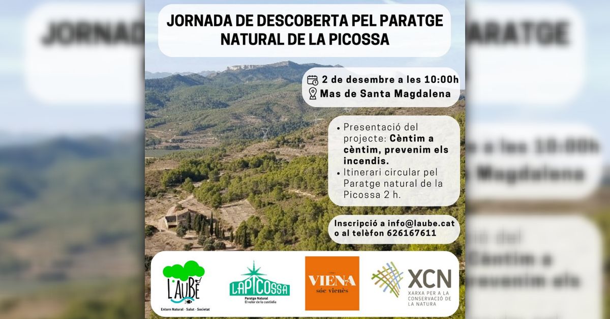 Jornada de descubierta del paraje natural de la Picossa