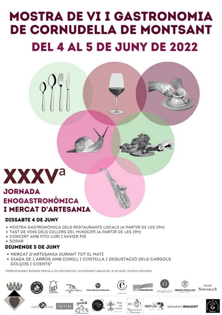 35a Jornada Enogastronmica i Mercat dArtesania de Cornudella de Montsant