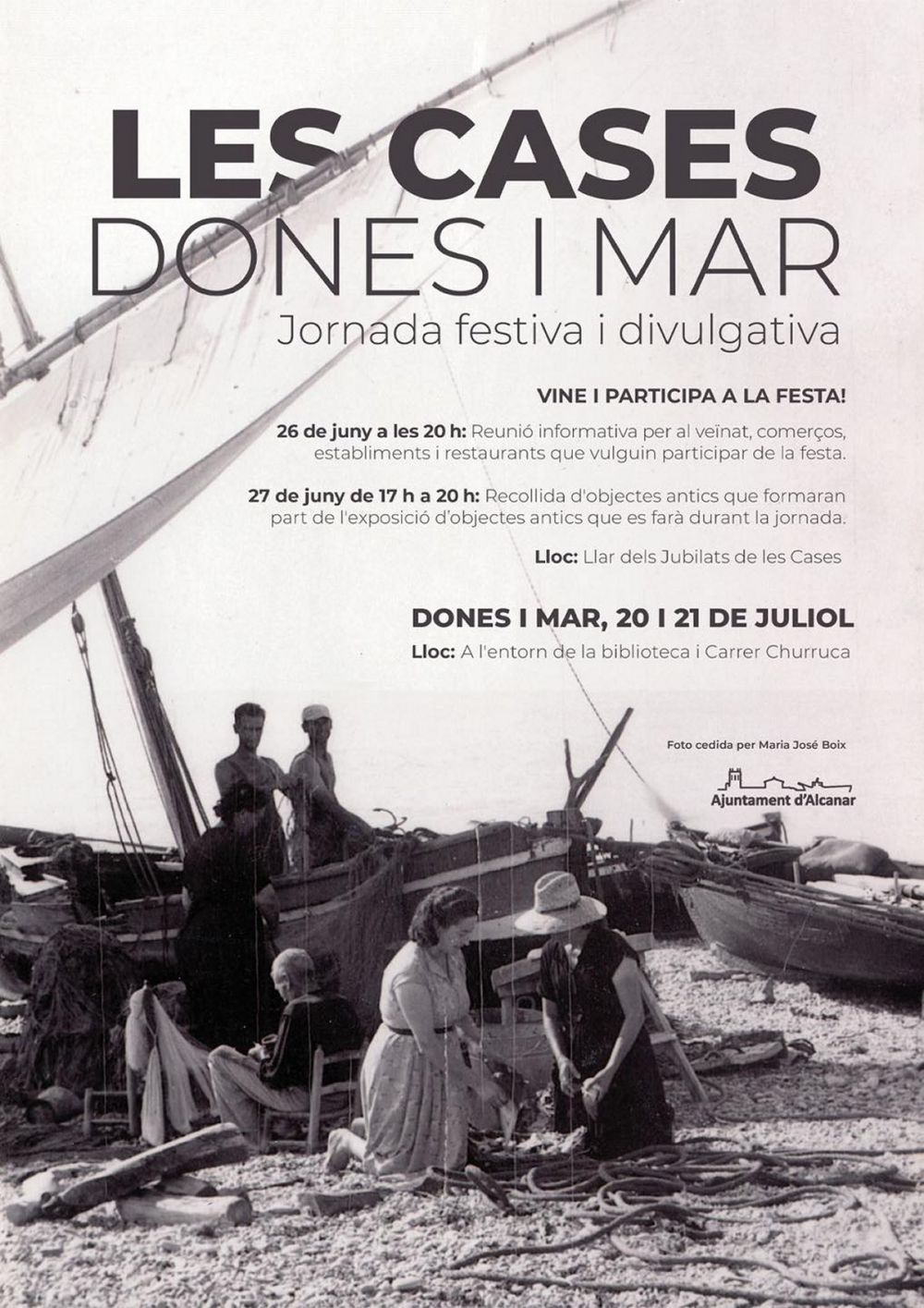 Jornada festiva i divulgativa Les Cases Dones i Mar