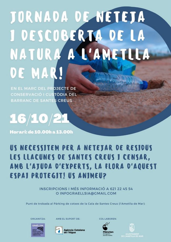 Jornada de neteja i descoberta de la natura a lAmetlla de Mar