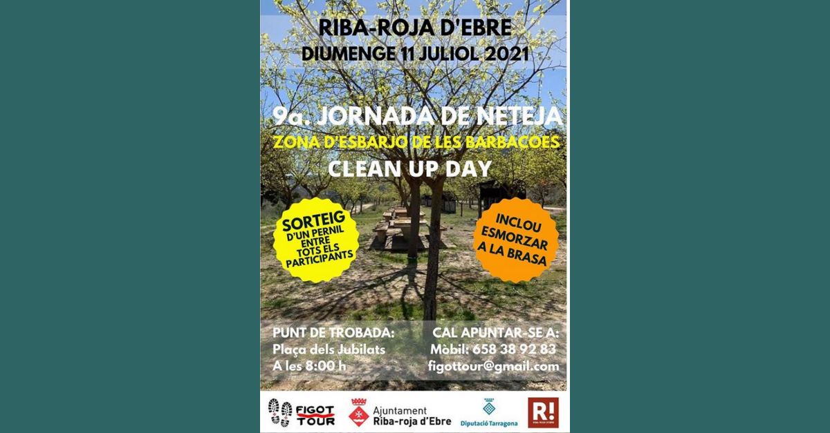 9a Jornada de Neteja a Riba-roja dEbre