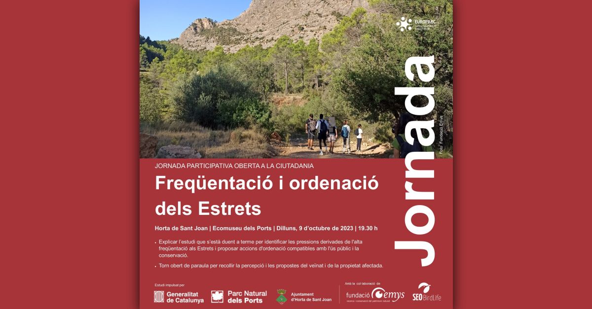 Jornada participativa oberta a la ciutadania Freqentaci i ordenaci dels Estrets