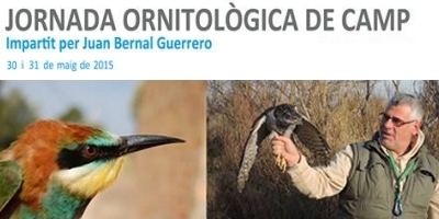 Jornada ornitolgica de camp, impartit per Juan Bernal Guerrero