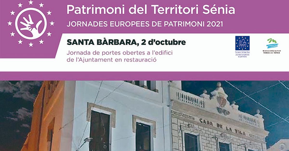 Patrimoni Territori Snia: Jornada portes obertes al nou ajuntament de Santa Brbara