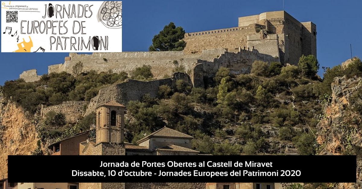 Jornada de Puertas Abiertas en el Castillo de Miravet #JEP2020