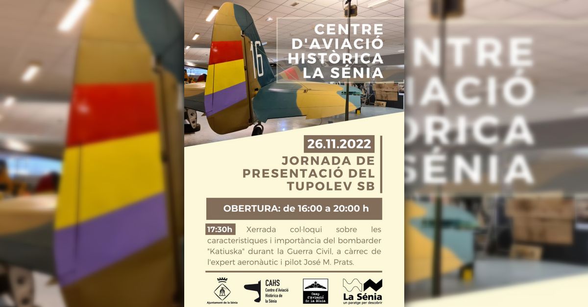 Jornada de presentaci del Tupolev SB