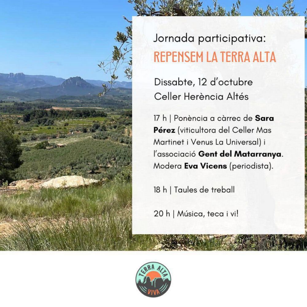 Jornada participativa Repensem la Terra Alta