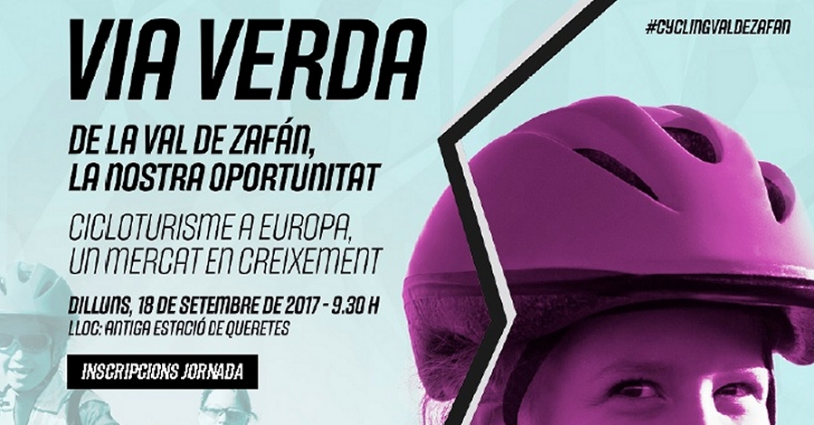 Jornada sobre cicloturisme a la Via Verda de la Val de Zafn