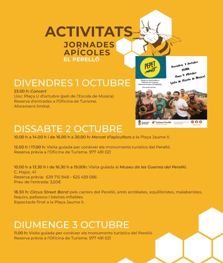 Activitats de les Jornades Apcoles del Perell