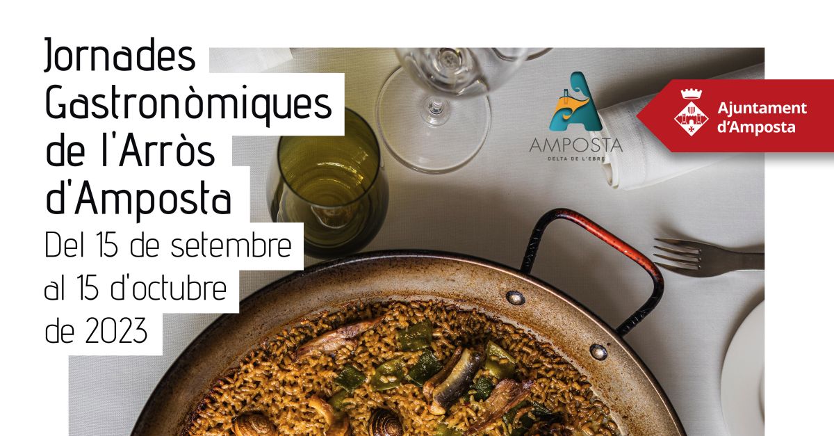 Jornadas Gastronmicas del Arroz de Amposta