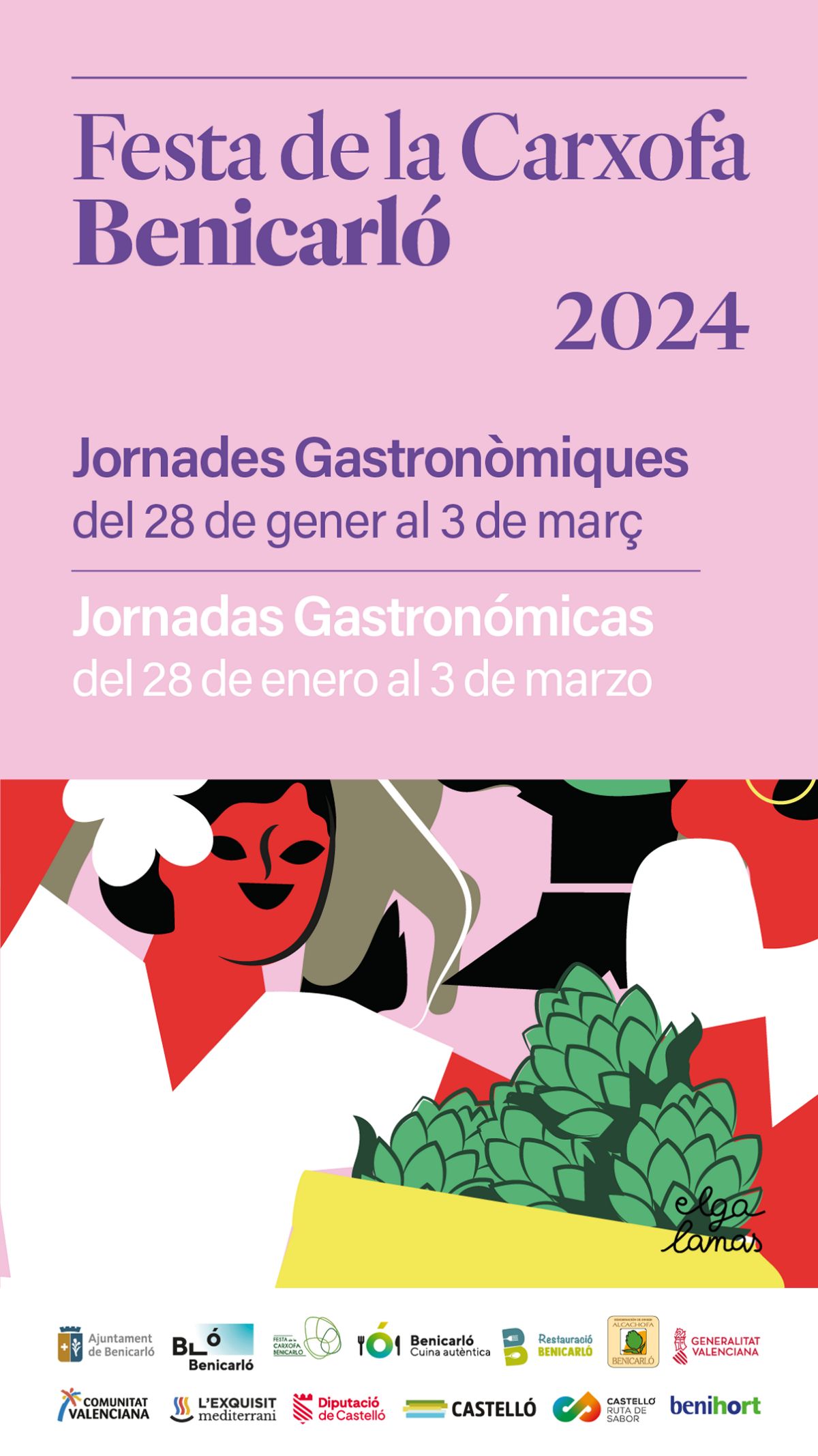 Jornades Gastronmiques de la Carxofa de Benicarl 2024